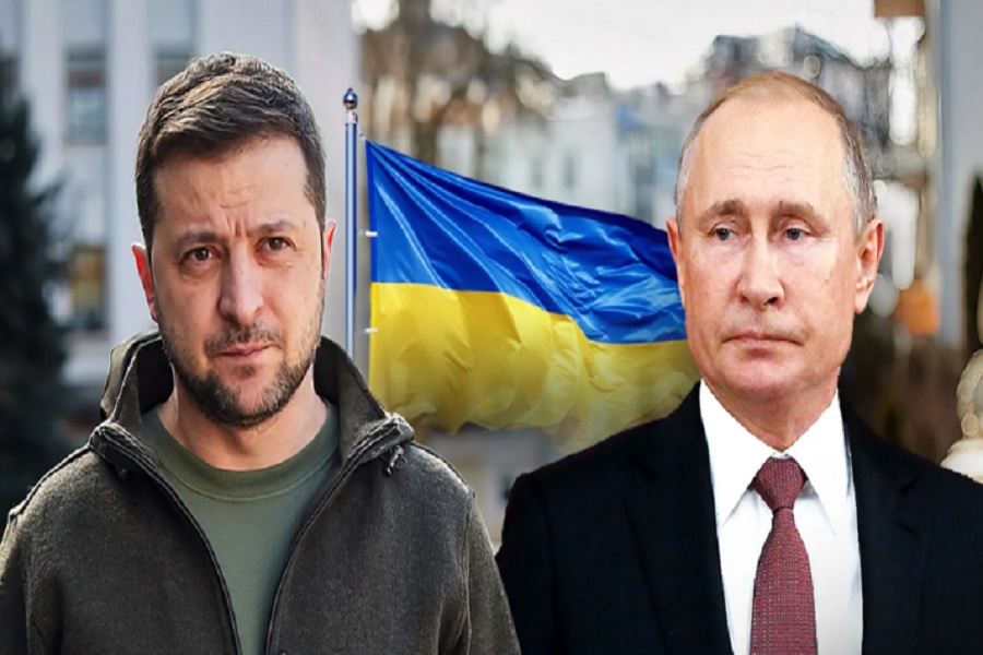 Zelensky Putin ilustrim