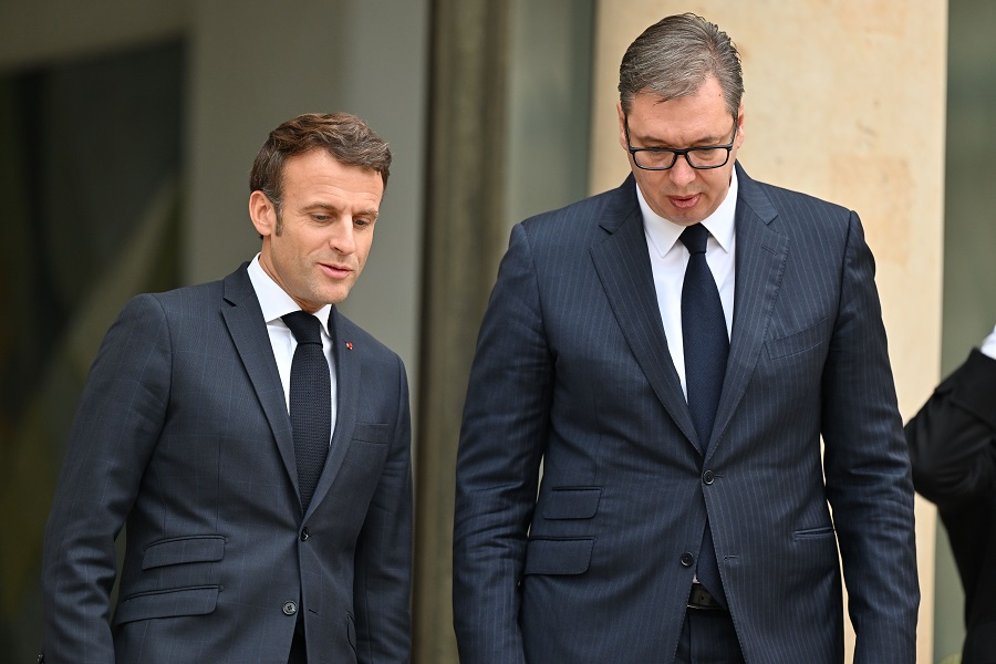 Prime Minister of Serbia Aleksandar Vucic in Paris