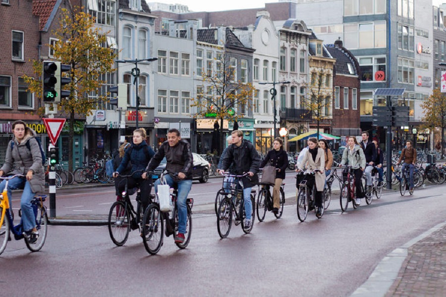 Dünyan?n "en bisiklet dostu" kentleri s?ralamas?nda Hollanda'n?n Utrecht ?ehri ilk s?rada