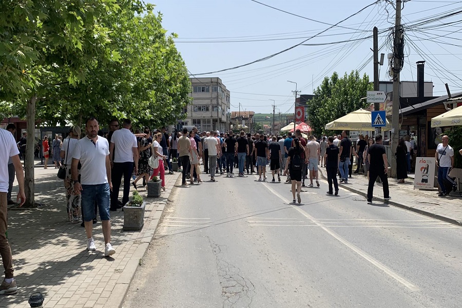 protesta ne Graçanice