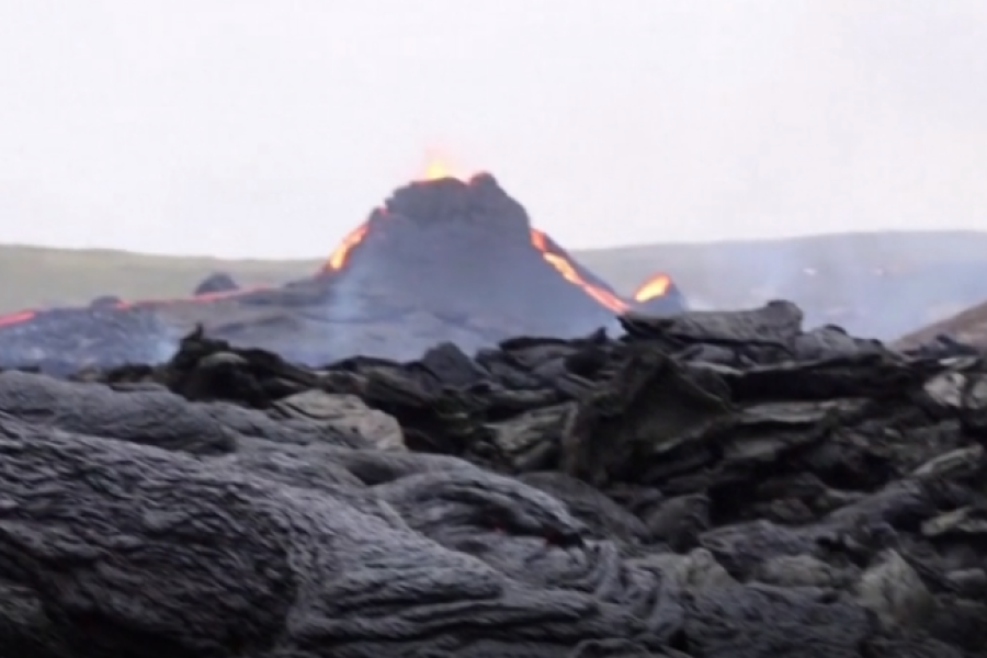 vullkani, Islande