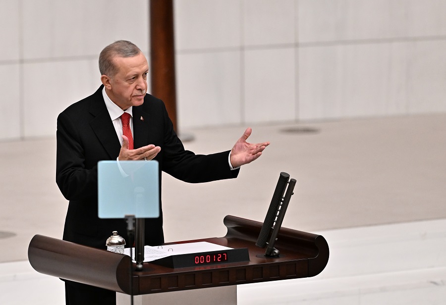 Turkish President Recep Tayyip Erdogan