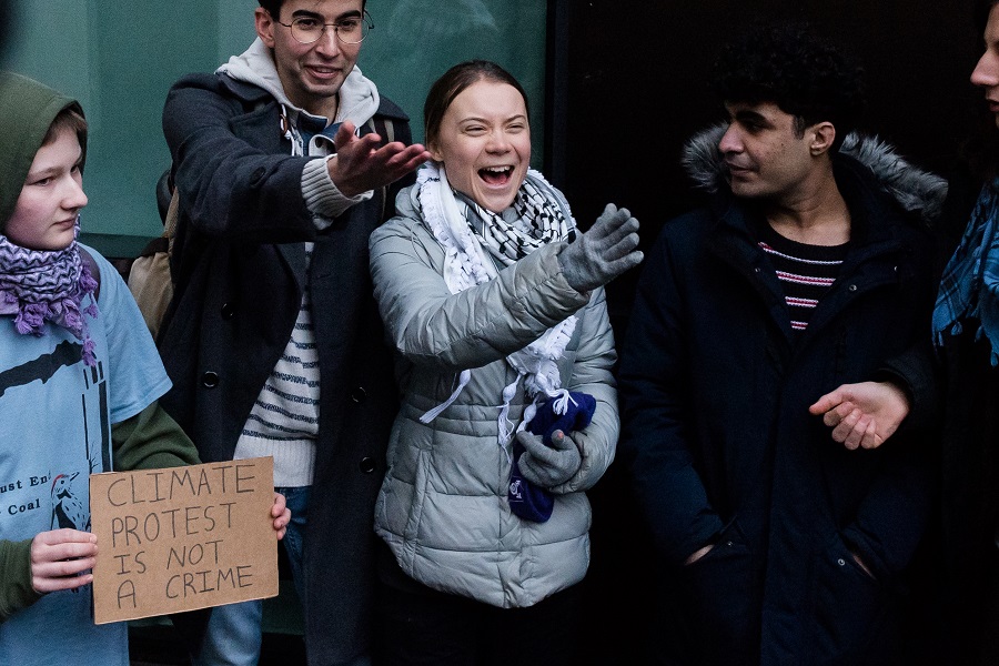 Greta Thunberg on trial in London - Day 2