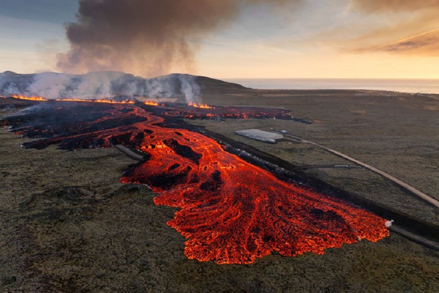 vullkani Islande