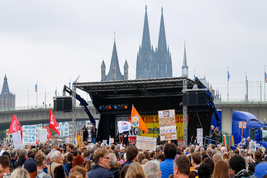 Anti-far-right demonstration in Germany