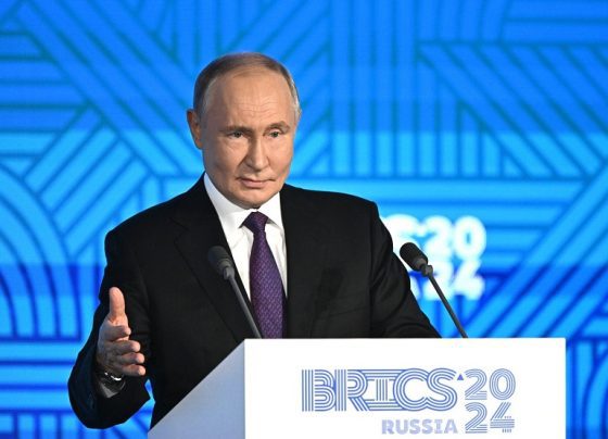 Vladimir Putin në takim me menaxherët e mediave të BRICS