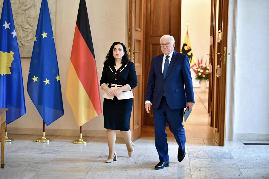 Presidentja Osmani takoi presidentin e Republikës Federale të Gjermanisë, Frank-Walter Steinmeier_2