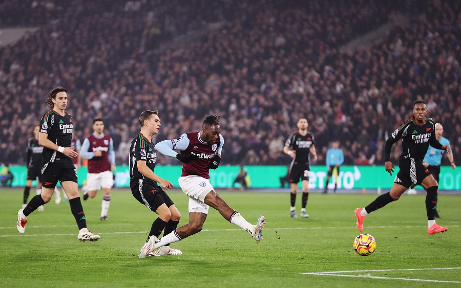 Arsenali deklason West Ham 5:2 në udhëtim