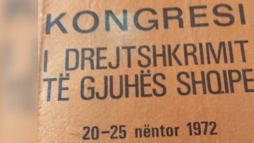 52 vjet nga Kongresi i Drejtshkrimit të Gjuhës Shqipe