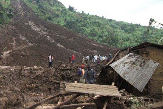 Uganda - rrëshqitje dheu