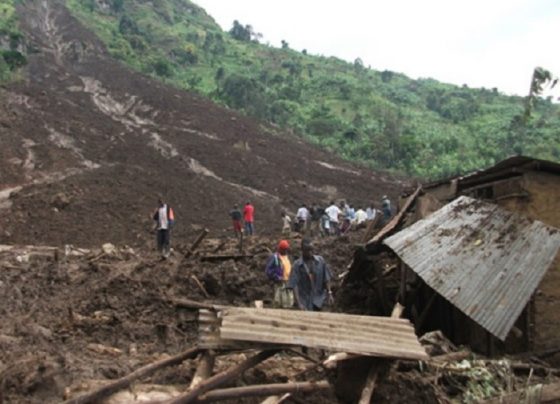 Uganda - rrëshqitje dheu