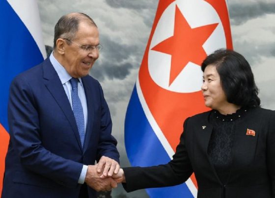 Choe Son Hui - Sergei Lavrov