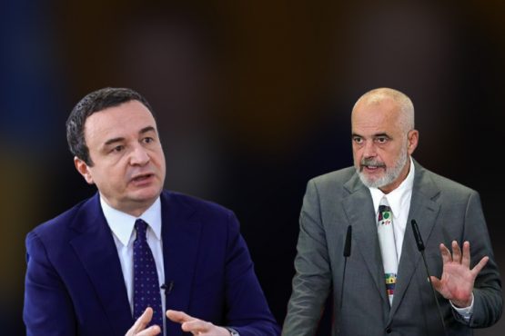 Albin Kurti, kryeministër i Kosovës, Edi Rama kryeministër i Shqipërisë