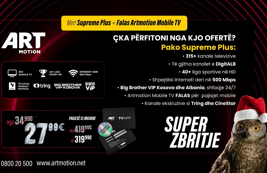 Super Zbritje në Artmotion