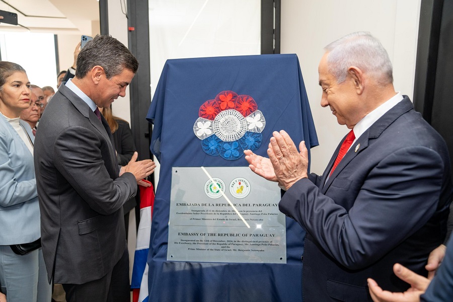 Paraguai rihap ambasadën në Jerusalem