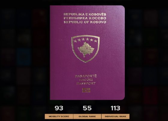 Pasaporta më e fuqishme, ku është Kosova?