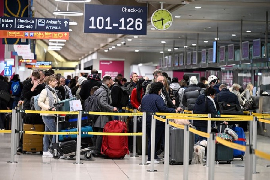 Del jashtë funksionit sistemi informativ në aeroportet e Gjermanisë