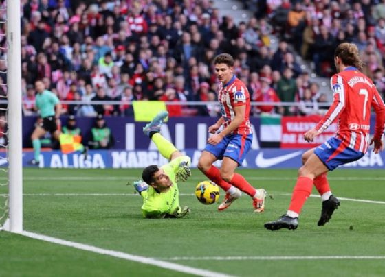 Atletico rrëmben vendin e parë pas fitores kundër Osasuna