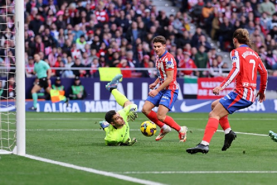 Atletico rrëmben vendin e parë pas fitores kundër Osasuna