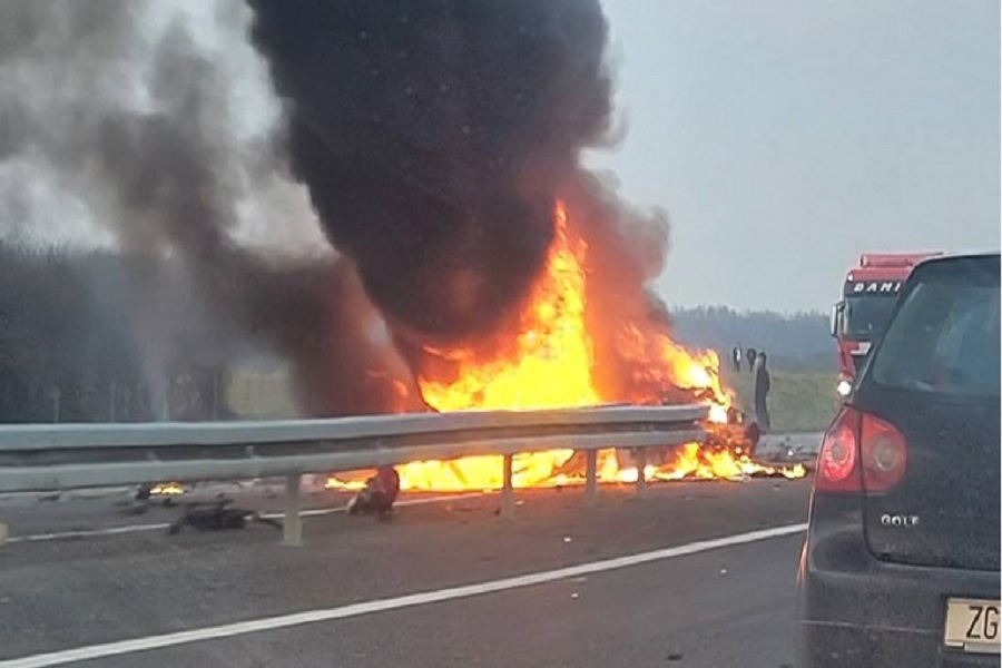 Një person humb jetën nga djegia e makinës në Kroaci