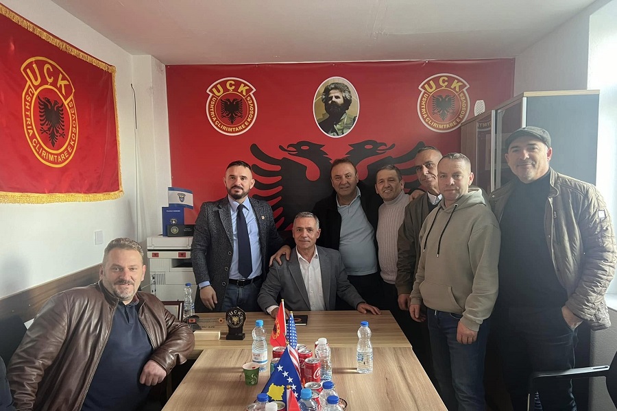 Isufi viziton Organizatën e Veteranëve të Luftës në Viti