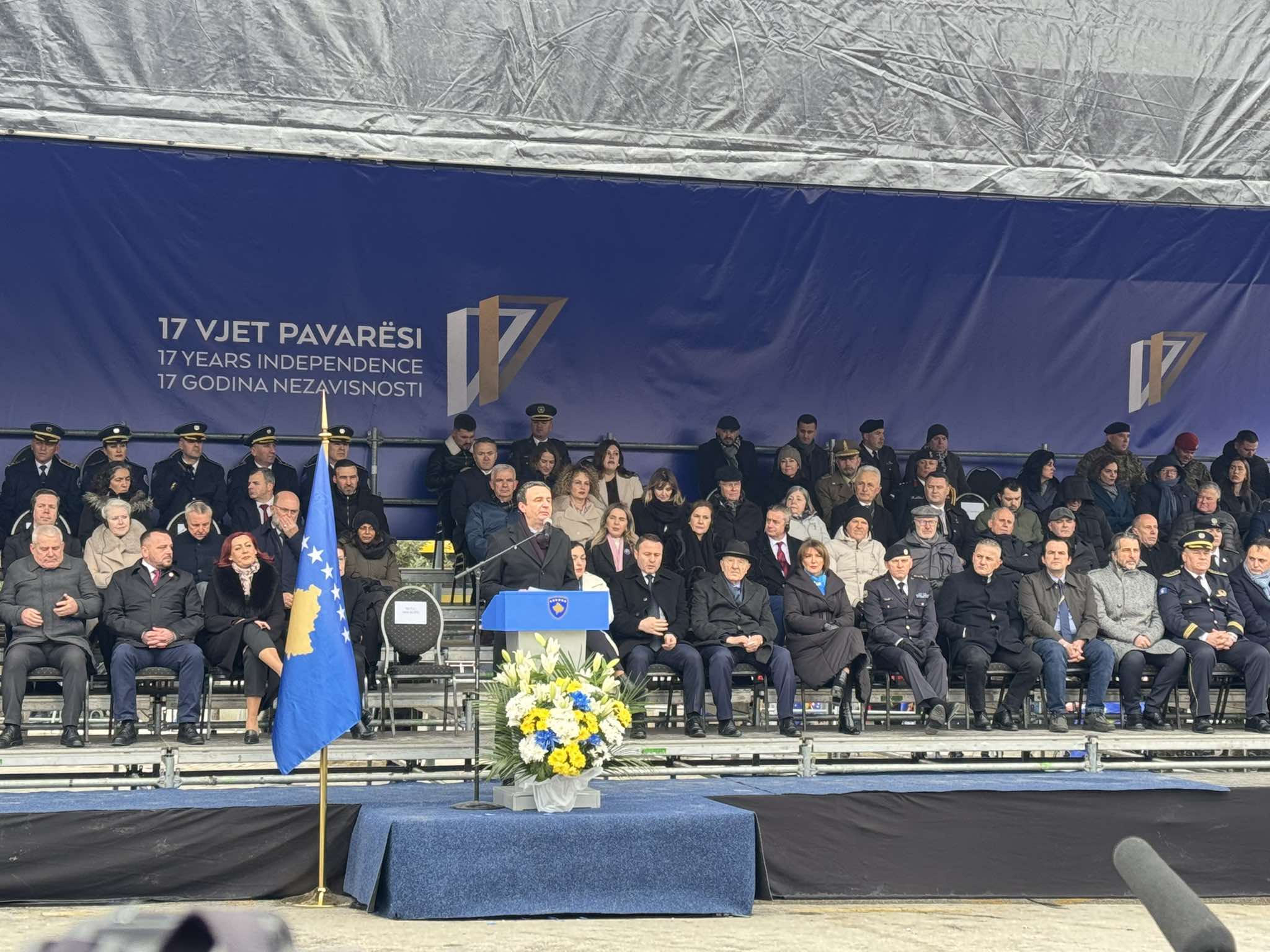 Kurti: Republika e Kosovës rezultat i luftës së UÇK-së dhe mbështetjes së aleatëve