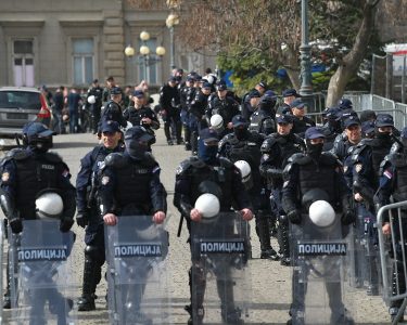 protesta Serbia