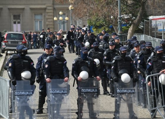 protesta Serbia