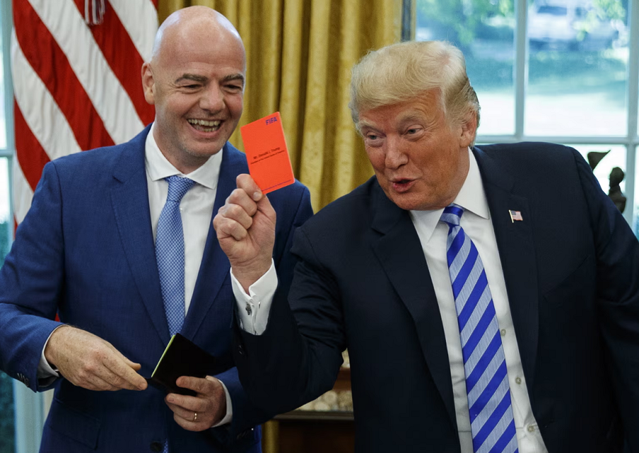 Infantino takon Trump, gafa me Francën dhe “Task Force” për Botërorin e 2026-ës