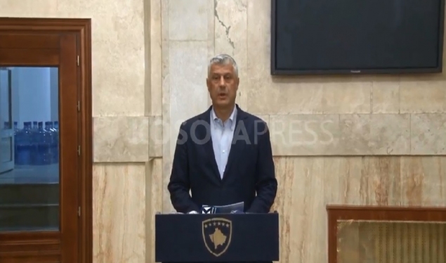 Thaçi: Citizens are not obliged to respect unconstitutional decisions of Kurti