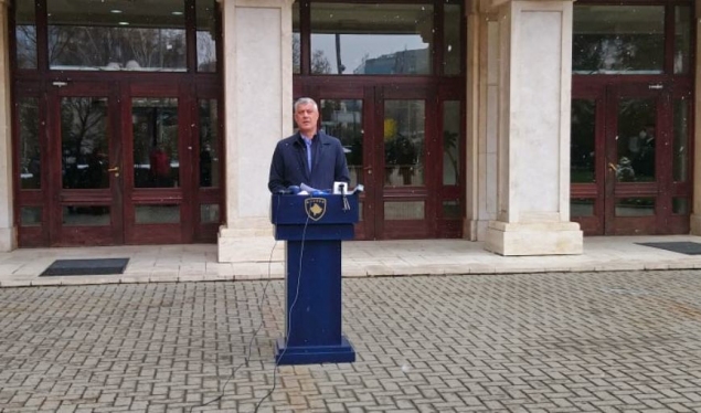 Thaçi addresses the Constitutional Court for the decision of the Government to restrict the movement of citizens