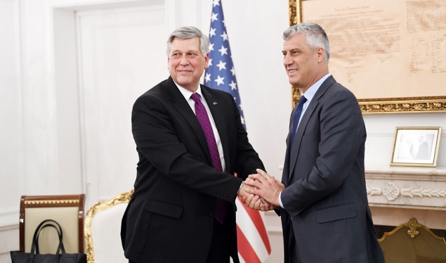 Thaçi and Kosnett talk about further procedures for forming a new government