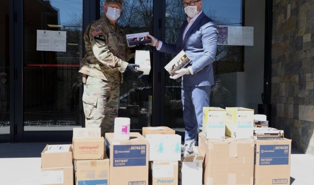 KFOR donates personal protective equipment amid Covid-19 response