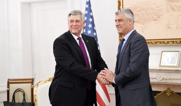 Thaçi: Our hearts and thoughts are with the USA