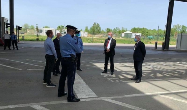 Sveçla and Qalaj visited the border crossing point in Merdare