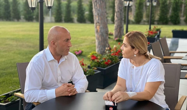 Haradinaj meets with Kryemadhin, discuss current political situation in Kosovo and Albania