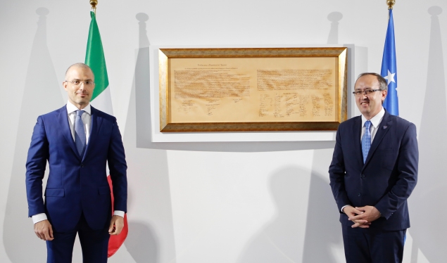 Orlando: Italy will support Kosovo