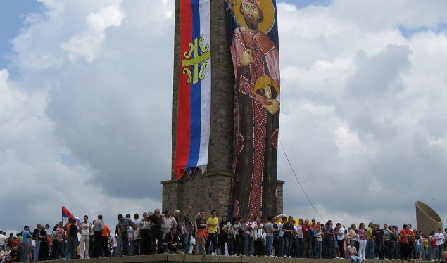 Serbs celebrate the lost Battle of Kosovo