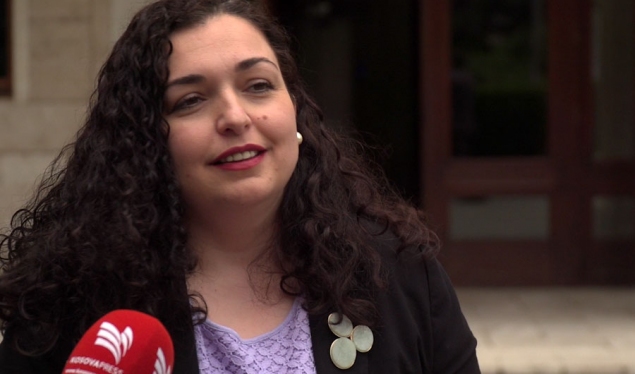 Osmani does not say whether she will continue to be a member of LDK