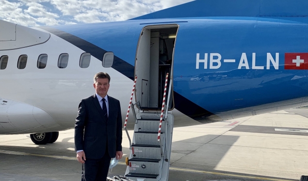 Lajcak departs to Pristina