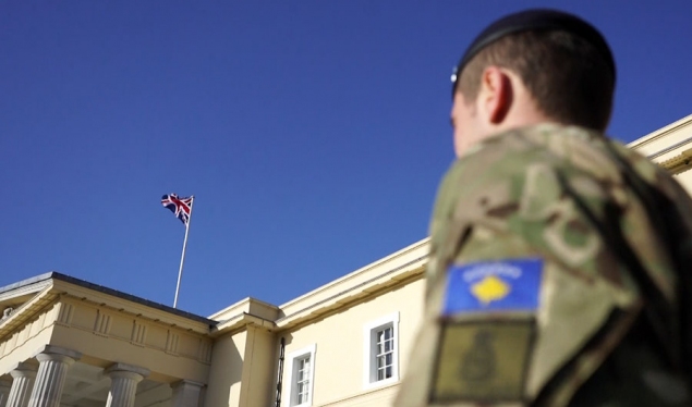 Another KSF soldier graduates from the Royal Military Academy of Britain