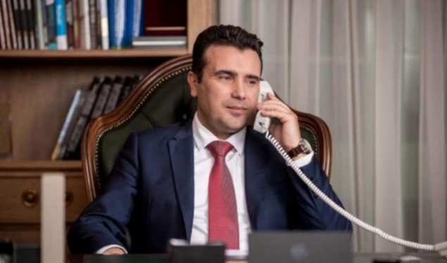 Hoti congratulated Zoran Zaev on the occasion of Macedonia’s Independence Day