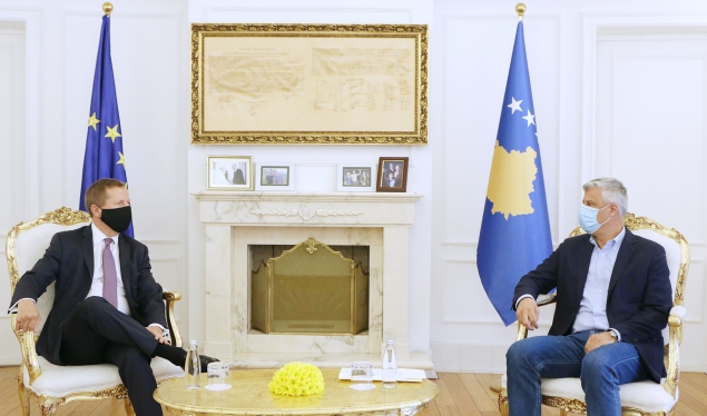 Thaçi received the new Head of the EU Office in Kosovo, Tomáš Szunyog