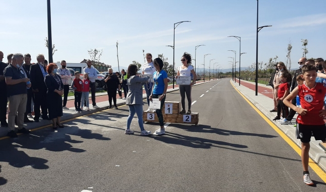 A walking trail has been inaugurated in Lipjan, and the “Race of the wedding guests” has been organized