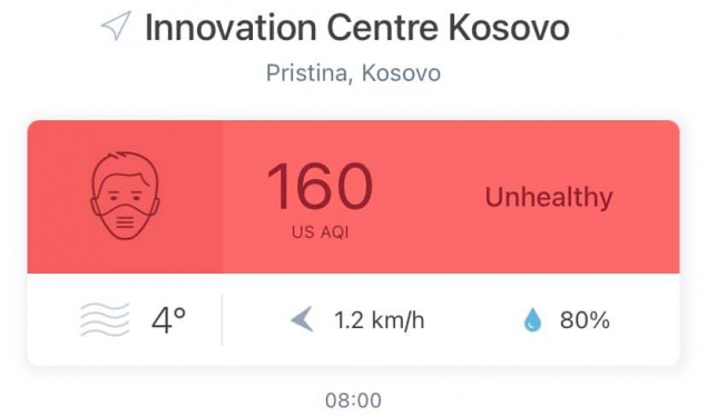 Institute: Stay at home, the air is not healthy