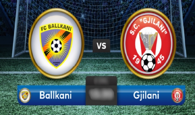 Ballkani-Gjilan, the only match for today in the Kosovo Super League