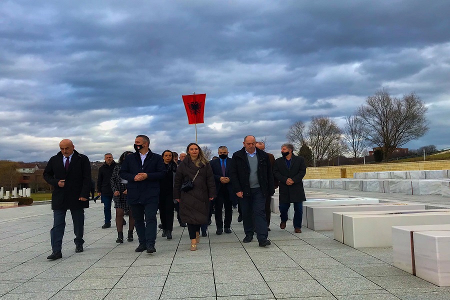 Homage paid on Veteran’s Day, the Jashari family is commemorated