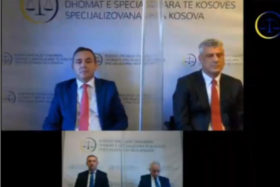 Today the new session against Thaci and others