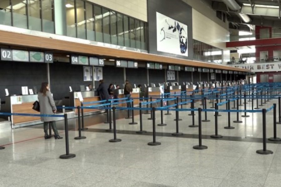 ​Over one million fewer passengers at Adem Jashari International Airport during 2020