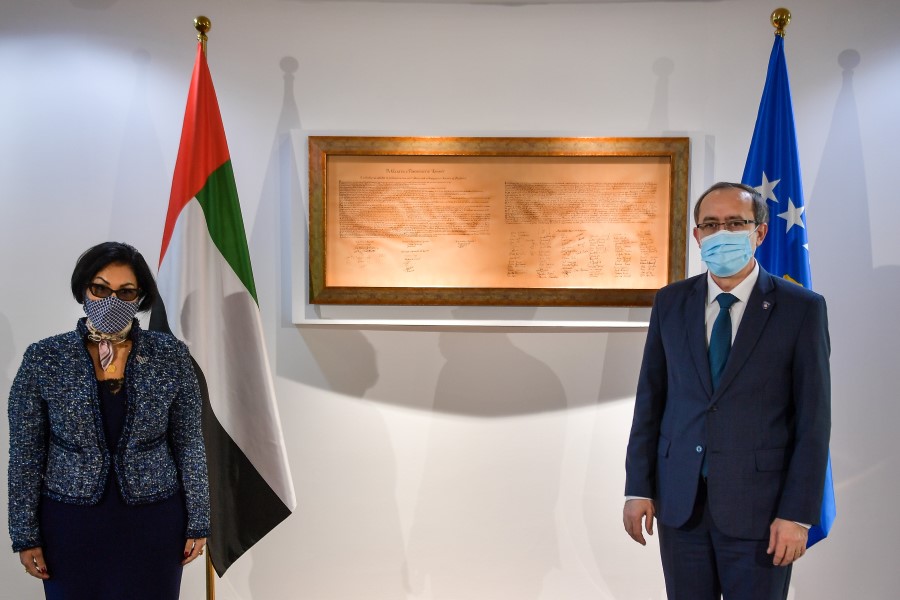 United Arab Emirates committed to cooperation with Kosovo